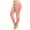 Pink, variant on FAKKDUK Women's High Waisted Yoga Capris, Tummy Control Non See Through Workout Sports Running Capri Leggings Women Capri Yoga Pants,M&Khaki