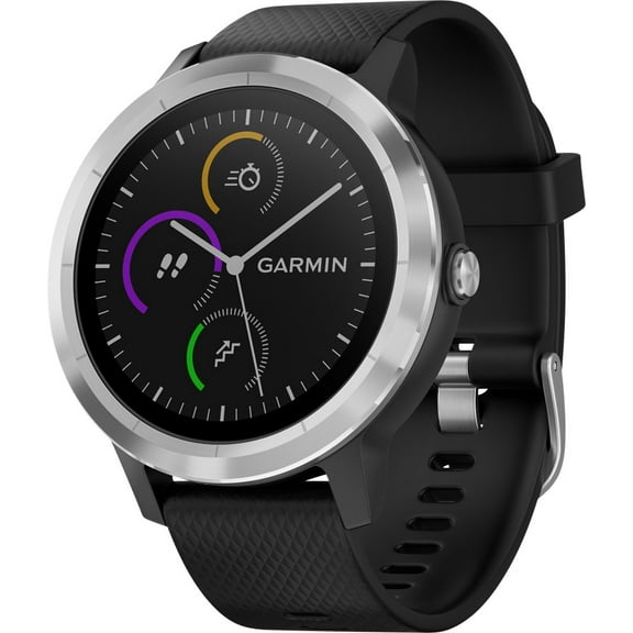 Garmin Vivoactive 3 GPS Smartwatch: Black/Stainless