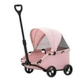 thumbnail image 1 of Cochecito para mascotas, carrito para perros y gatos, transpirable, de 4 ruedas, plegable, para gatitos, cachorros, conejos, compras y acampadas. rosa, 1 of 8