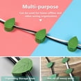 thumbnail image 4 of Planta autoadhesiva Accesorios de escalada de pared Cables Cables de escritorio Cordón Fijadores Clip de alambre de alambres Organizador 30pcs Vogacara HA010215-02, 4 of 6