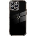 thumbnail image 1 of Daviko Compatible With Iphone 13 Pro Case For Women Luxury Soft Tpu Shockproof Protective Phone Case Full Camera Protection Raised Reinforced Corner, 1 of 5