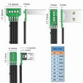 thumbnail image 4 of USB 5Pin Cable USB 2.0 to USB 5Pin Cable Fast Charging USB 2.0 Data Sync Flexible Silicone for Smartphones Tablets, 4 of 9