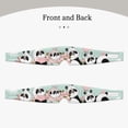 thumbnail image 2 of Cauagu Cute Panda Print Blocking Sleep Eye Masks- Blackout Sleep Mask Sleep Eye Masks for Men Women Adjustable Eye Cover Mask for Side Sleeper Travel Airplane, 2 of 7