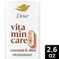 thumbnail image 2 of Dove VitaminCare+ Aluminum Free Deodorant Stick for Women Coconut & Shea, 2.6 oz, 2 of 8