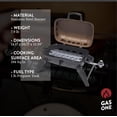 thumbnail image 3 of Gril Portatif au Propane GasOne GPT-17B avec Grande Surface de Cuisson, 3 of 7