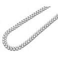 thumbnail image 4 of Two-Row 24.30 CT Diamond Tennis Chain Necklace Gold   6MM  20"-White-gold, 4 of 6