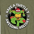 thumbnail image 3 of Teenage Muntant Ninja Turtle - Have A Turtley Awesome Holiday - Toddler And Youth Short Sleeve Graphic T-Shirt, 3 of 5