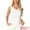 White, variant on DARING DIVA Women's Satin Tank Top Silky Basic V Neck Sleeveless Blouse S White