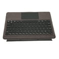 Wireless Keyboard Black Ultra Slim Trackpad Easy Control Fast Typing