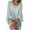 Gray, variant on MIANHT Dresses for Women, Plus Size Dresses, Women's Solid Color Round Neck Ruffle Three-quarter Sleeve Blouse Dress