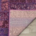 thumbnail image 5 of SAFAVIEH Monaco Dermot Geometric Area Rug, Purple/Multi, 8' x 11', 5 of 6