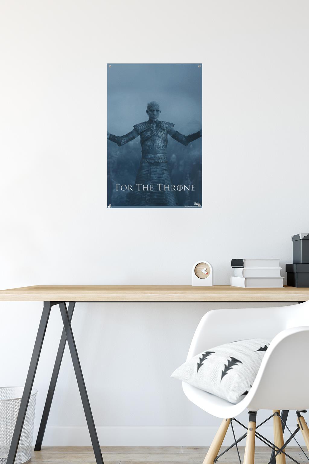 Game of Thrones - The Night King Wall Poster with Pushpins, 14.725" x 22.375"