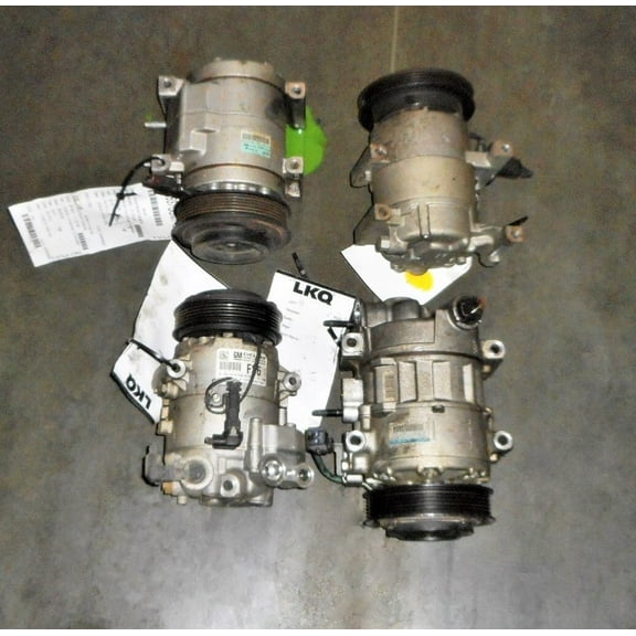 Pre-Owned 2018 Ford F150 AC Air Conditioner Compressor 178K OEM - Verify Specific Vehicle Fitment In Description - (Good)