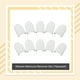thumbnail image 4 of Jumpingount 10 Uds. De herramientas para uñas, removedor de silicona, tapa para remojo de manicura, Clip para dedos, cubierta de barniz UV, envolturas, Juegos de manicura Blanco Jumpingount CE015518-02, 4 of 6