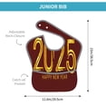 thumbnail image 4 of Easygdp 2025 New Year 4 Bibs For Babies, Baby Bibs for Eating, Toddler Bibs, Waterproof Bibs, Feeding Bibs, for Toddlers, Boys, Girls, 4 of 8