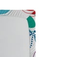 thumbnail image 3 of Ambesonne Abstract Fitted Sheet, Hydrangea Dragonflies, Queen Size, Multicolor, 3 of 3