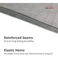 thumbnail image 6 of Weatherproof Truck Cover Compatible with 1960-1989 GMC C-K Regular Cab & Camper Shell - 5L Outdoor & Indoor - Protect from Rain, Snow, Hail, Sun - Theft Cable Lock, Bag & Wind Straps, 6 of 9