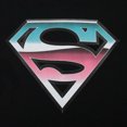 thumbnail image 2 of Addict Mens Chrome Effect Superman Logo T-Shirt, 2 of 2