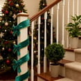 thumbnail image 6 of 4Rolls Velvet Ribbon for Wrapping,3.94 Inch Widex10 Yards Christmas Silk Velvet Ribbon for Gift Wrapping, Holiday Decor, Xmas Bow,Wreath Making,Floral Bouquets,Tree Topper and DIY Craft Projects, 6 of 6