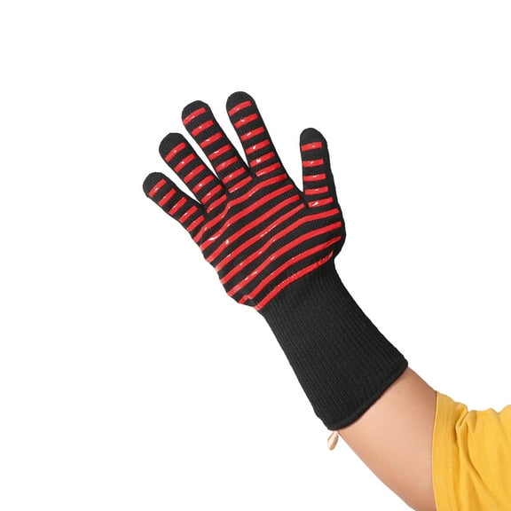 FUEENIRVA hot mitts for kitchen Silicone Flame Retardant Kitchen Tools for Home Users Baking 1Pcs