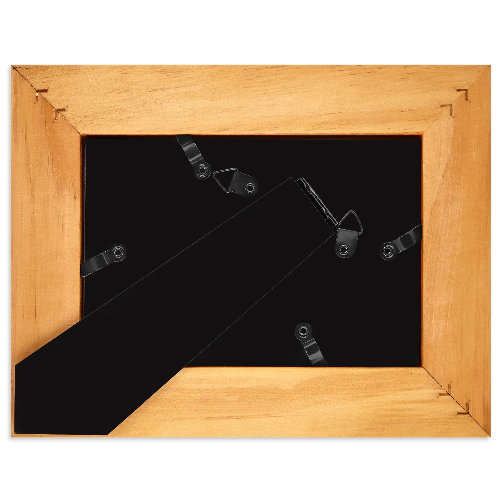 Americanflat 4x6 Frame engraved father displays photos sized elegant natural design construction photographs inches