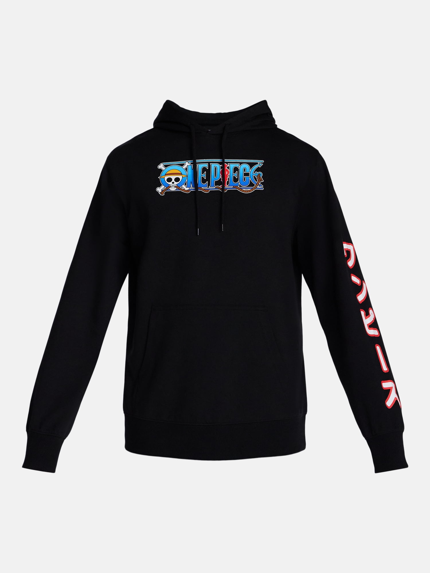 One Piece Men's and Big Men's Graphic French Terry Fleece Hoodie, Sizes XS-5XL