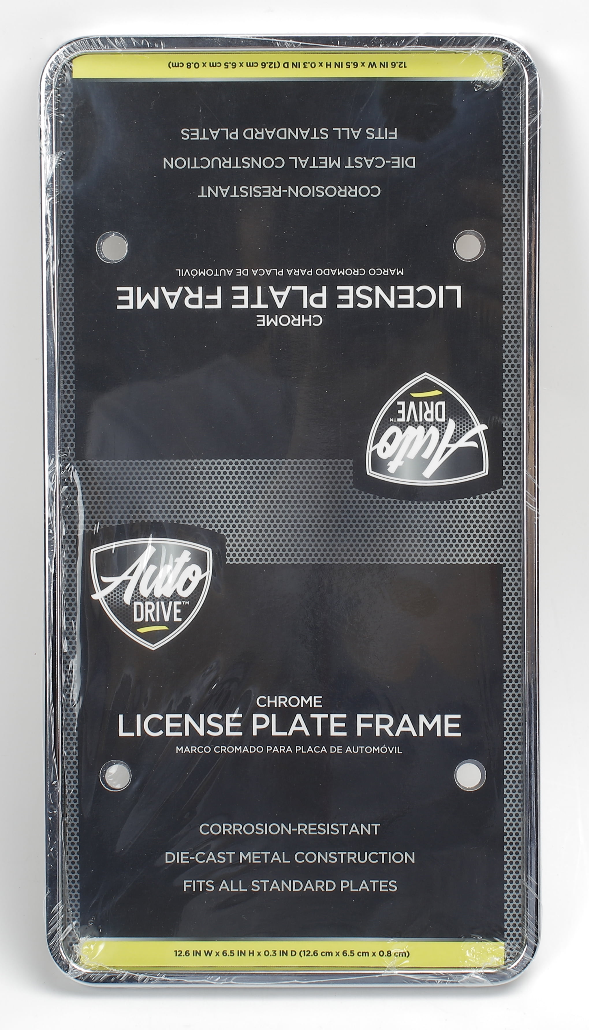 Heavy Duty 3D Palm Tree Chrome License Plate Frame For US License Plate