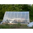 thumbnail image 4 of Agfabric Plastic Covering 6Mil  Clear Polyethylene Greenhouse Film UV Resistant for Grow Tunnel and Garden Hoop, Plant Cover&Frost Blanket for Season Extension, W16'xL16', 4 of 7