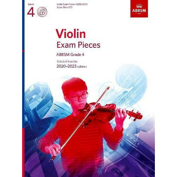 Violin Exam Pieces 2020-2023, Abrsm Grade 4, Score, Part & Cd