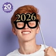 thumbnail image 2 of Big Dot of Happiness Gold Graduation Party - 2026 Grad Photo Booth Props Kit - 20 Count, 2 of 7
