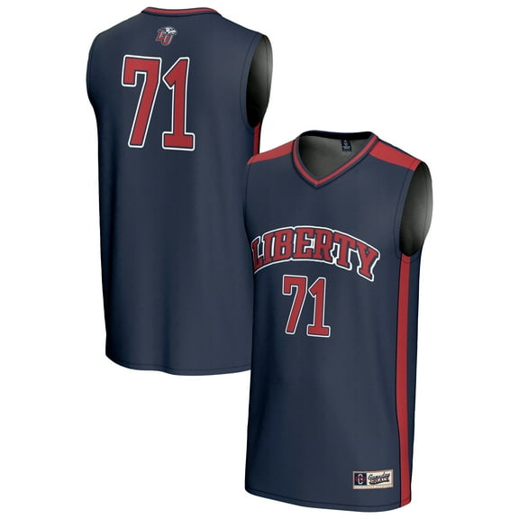 Youth GameDay Greats #71 Navy Liberty Flames Lightweight Collegiate Basketball Fashion Jersey