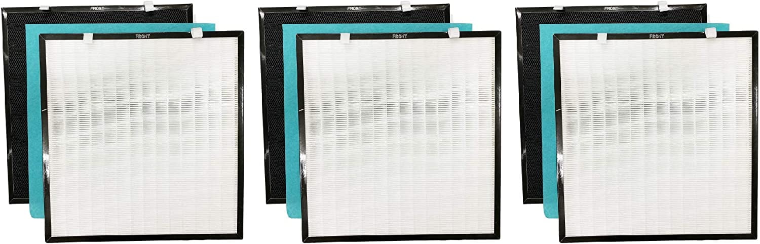 Replacement HEPA Filter For Oransi Mod/mod+ Air Purifier (MD01/MD02) - 2 Pack, 4-Stage With H13 & Carbon