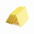 thumbnail image 3 of 10pcs Soldering Iron Solder Tip Welding Cleaning Sponge Yellow, 3 of 7
