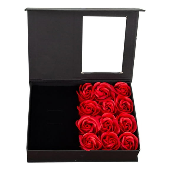FYTPOV Forever Roses in Box, Rose Jewelry Box for Wedding Birthday Mothers Day, Valentines Day Gifts, Anniversary Gifts for Women, Gifts for Women Mom Girlfriend Christmas