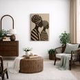 thumbnail image 5 of Canvas Print Abstract African Woman Wall Art Boho Decorative for Living Room Bedroom - 32"x48", 5 of 8