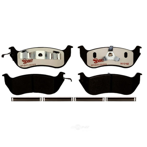 Raybestos EHT674H, Hybrid Brake Pad Set, Rear Brake, Fit for 2002-1996 Mercury Grand Marquis Models