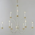 thumbnail image 4 of 11377WWTGL Maxim Lighting Charlton - 8 Light Chandelier In Traditional Style-24 Inches Tall and 48 Inches Wide     -Traditional Installation, 4 of 5