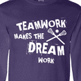 thumbnail image 4 of Inktastic Lacrosse Teamwork Long Sleeve T-Shirt, 4 of 5