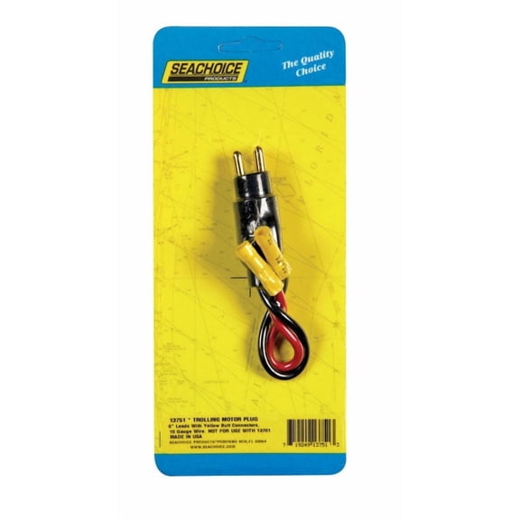 Seachoice 13751 12V Trolling Motor Plug