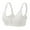 Gray, variant on Elainilye Fashion Front Closure Bras for Women Traceless Comfortable Wireless Bra Breathable Gathering Bra Underwear,Green
