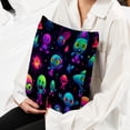 thumbnail image 6 of Alien Luxurious Velvet Throw Pillow Covers with Unique Patterns - Set of 2 Throw Pillow Inserts Included for Home Decor, 16x16, 18x18, 20x20 Inches, 6 of 6