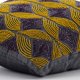 thumbnail image 3 of Fundas de almohada con cremallera, fundas de almohada de 30 x 30 cm (12 x 12 pulgadas) en gris, fundas de almohada de seda, fundas de almohada hechas a mano, modernas y abstractas - Noches marroquíes, 3 of 5