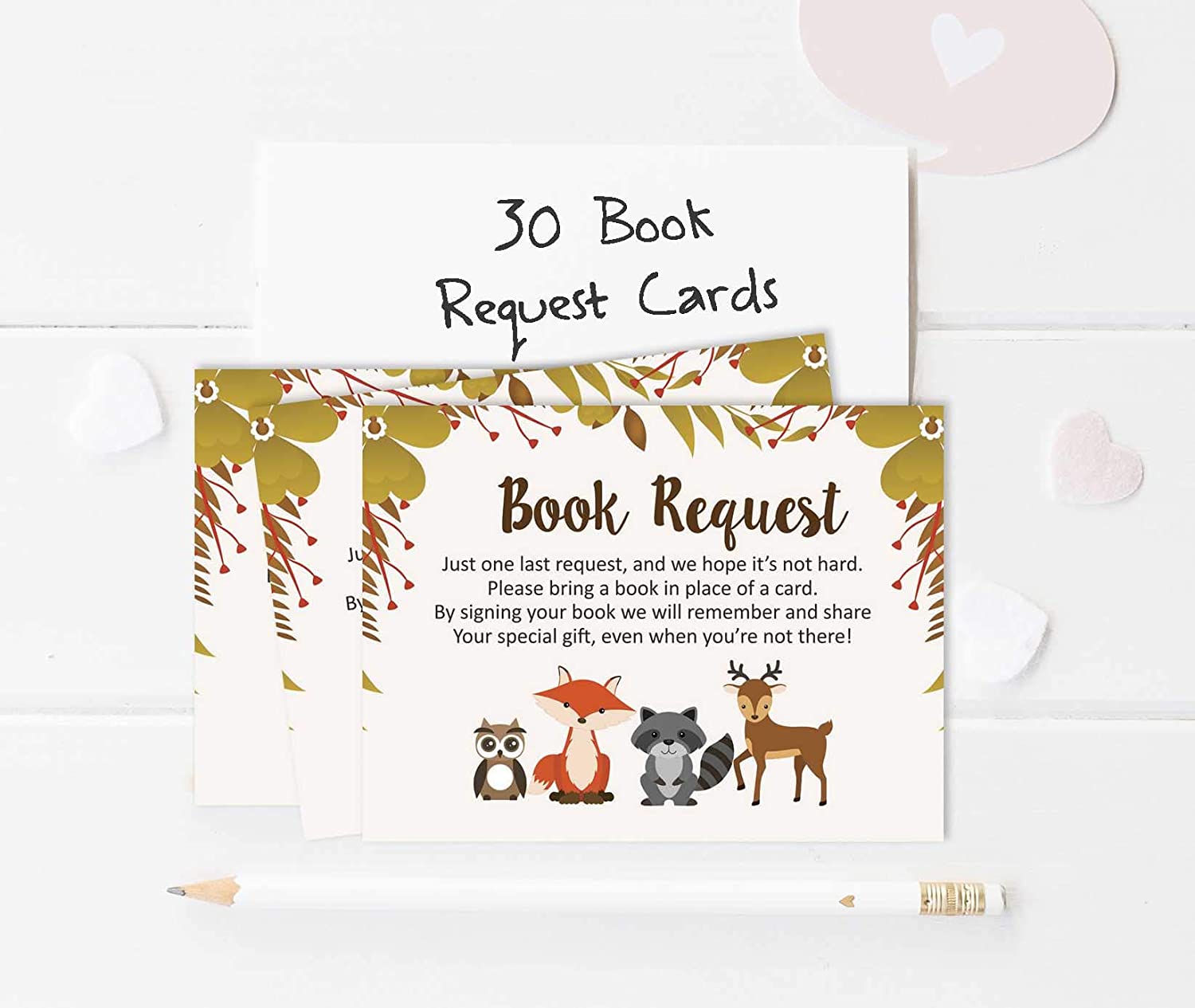 Inkdotpot 30 Books For Baby Shower Request Cards Bring A Book Instead Of A Card Jungle Animals Gender Neutral Baby Shower Invitations Inserts Games