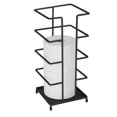 thumbnail image 4 of Era Tower Freestanding Toilet Paper Holder, Stacker, Matte Black  6.18" x 13.85in, 4 of 5