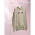 thumbnail image 3 of Amour Yellow Daisy Hoodie Women -Image by Shutterstock, Female 4X-Large, 3 of 4