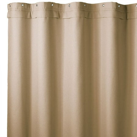 Springmaid Hotel Shower Curtain, Vanilla