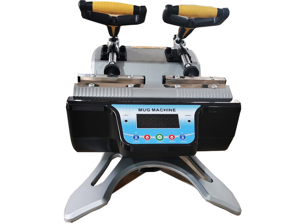 INTSUPERMAI 11OZ Double Station Mug Heat Press Machine Sublimation Transfer Machine