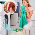 thumbnail image 4 of Hair Removal Cleaning Remover for Laundry Reusable Clothes Anti Winding Adsorption Catcher Washing Machine Cup (Yellow, One Size), 4 of 7