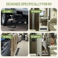 thumbnail image 4 of Mistaha RV Step Covers Set - Premium Material, Anti-Slip Design, Customizable Size - 4pcs Grey Lippert MORryde Stair Tread Replacement Kit - Easy Install & Clean - 19.5*7.5inch, 4 of 6