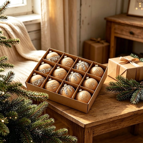 Velvet Christmas Ball Ornament Hanging Style Inlaid Detail Decorative Surface Bauble for Christmas Tree Hanging Display